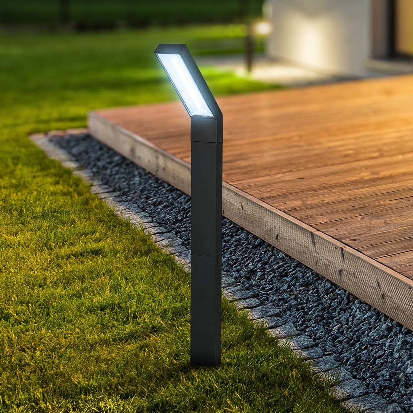 Lampa solara de gradina/perete cu 90 de led-uri, 3 moduri iluminare, impermeabil, inaltime 1M