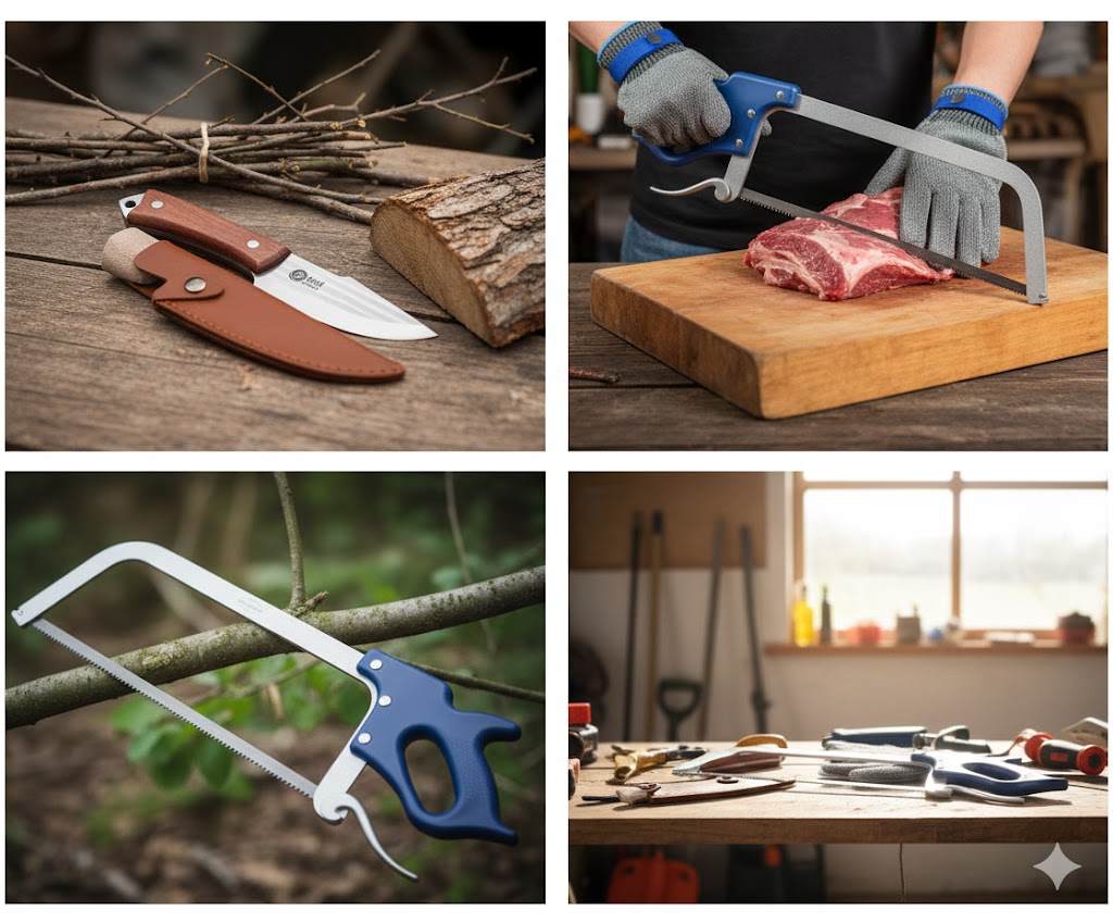 Set profesional pentru transare carne si oase ZanaCasei