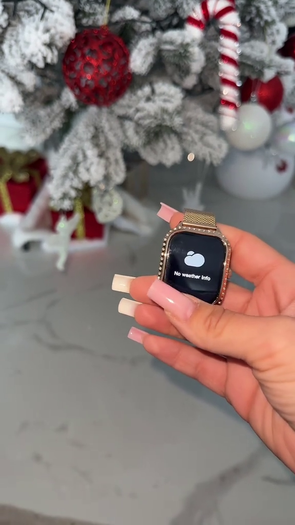 Smartwatch pentru Dama – Ecran FULL HD 1.75”, Monitorizare Sănătate, 130 Sporturi & Notificări