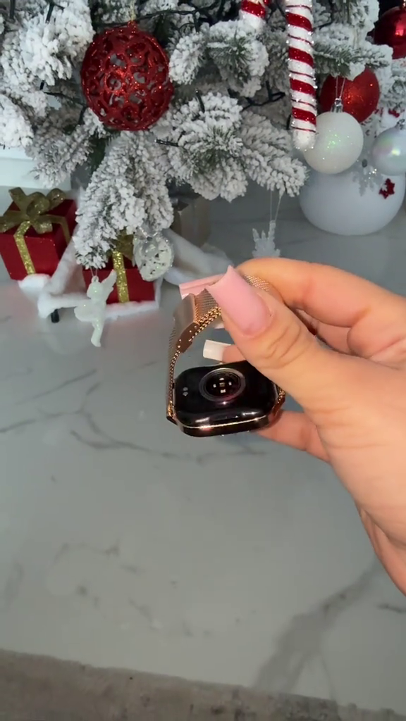 Smartwatch pentru Dama – Ecran FULL HD 1.75”, Monitorizare Sănătate, 130 Sporturi & Notificări