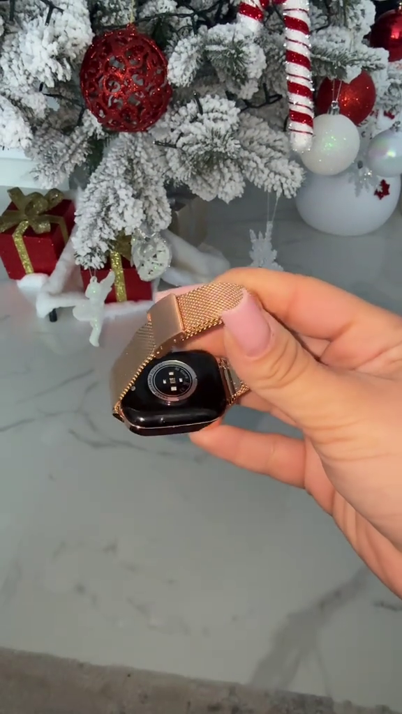 Smartwatch pentru Dama – Ecran FULL HD 1.75”, Monitorizare Sănătate, 130 Sporturi & Notificări